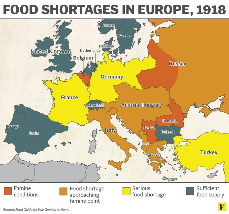 Appeared on Vox. Adapted from Food Guide for War Service at Home, by Katharine Blunt.