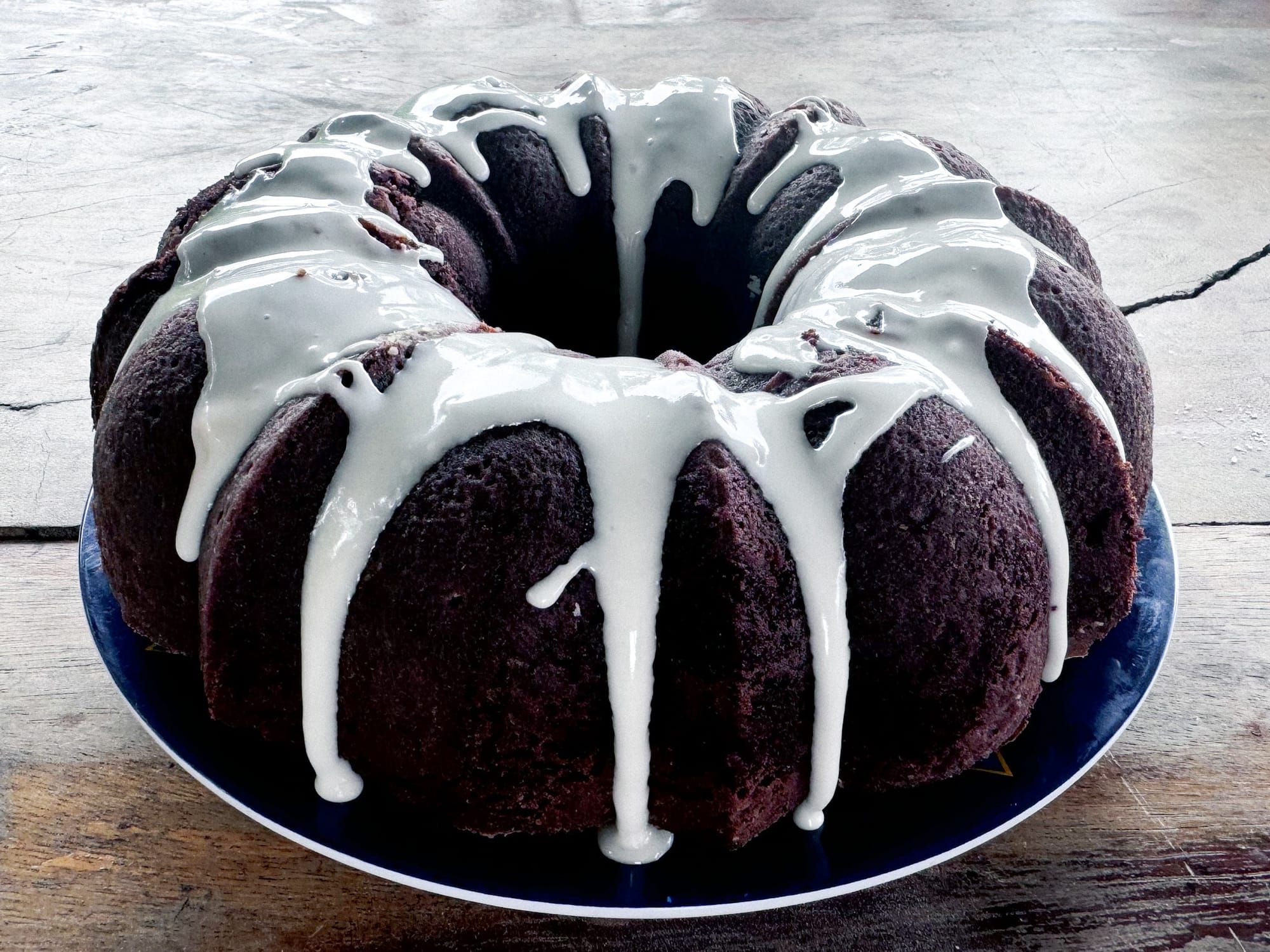 Suzette creates a stunning cake with her Nordic Ware bundt pan, turning simple ingredients into a masterpiece!