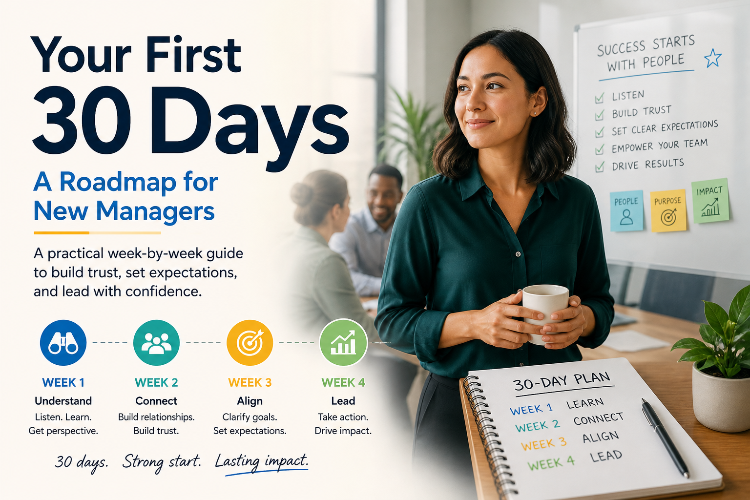What to Do in Your First 30 Days as a New Manager