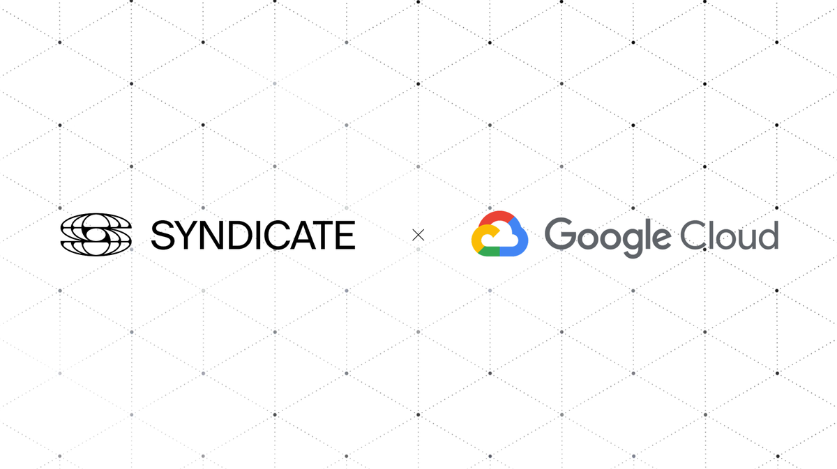 Syndicate Appchain RPC Nodes Now Live on the Google Cloud Platform