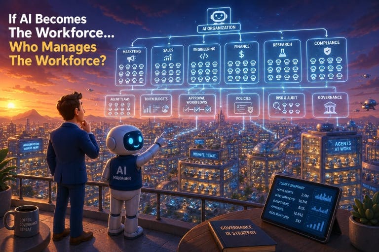 If AI Becomes The Workforce… Who Manages The Workforce?