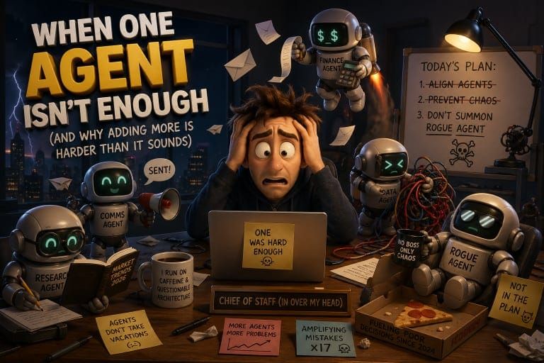 Why Multi-Agent Systems Fail in Enterprise AI
