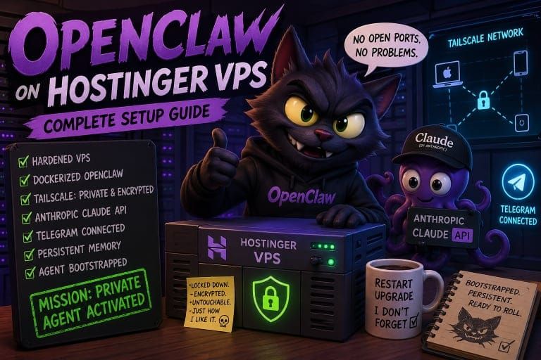 OpenClaw on Hostinger VPS: Complete Setup Guide