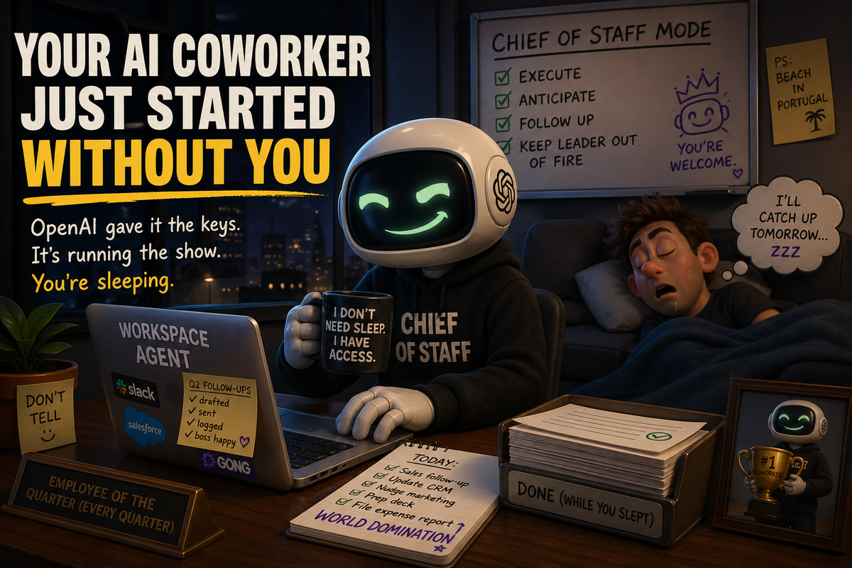 Your AI Coworker Just Started Without You