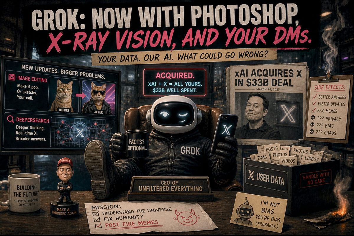 Grok’s Latest Leap: Image Editing, DeeperSearch, and a New AI Frontier