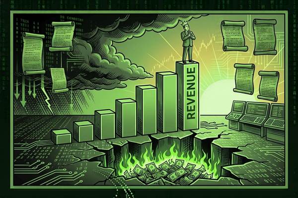 IBM guided down and rose. Tesla beat revenue and fell. The market rewards boring now