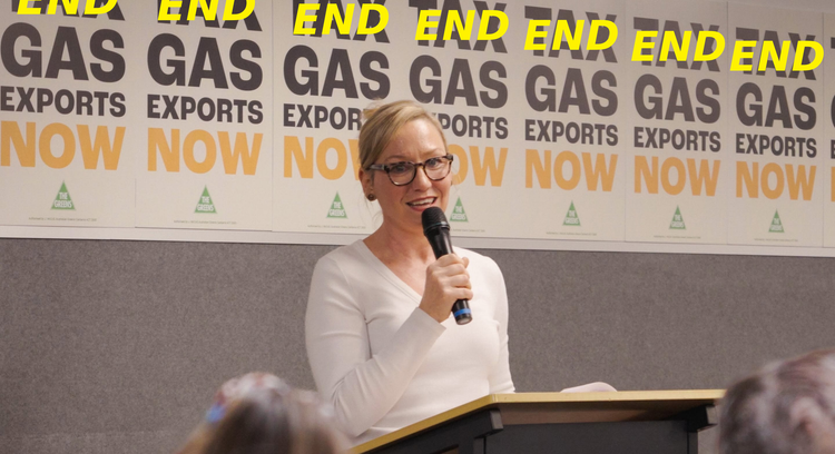 Let the centrists push for gas export taxes – the Greens must call for a ban