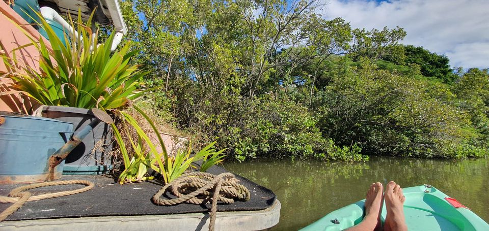 Living on our off-grid houseboat makes us more connected, not less
