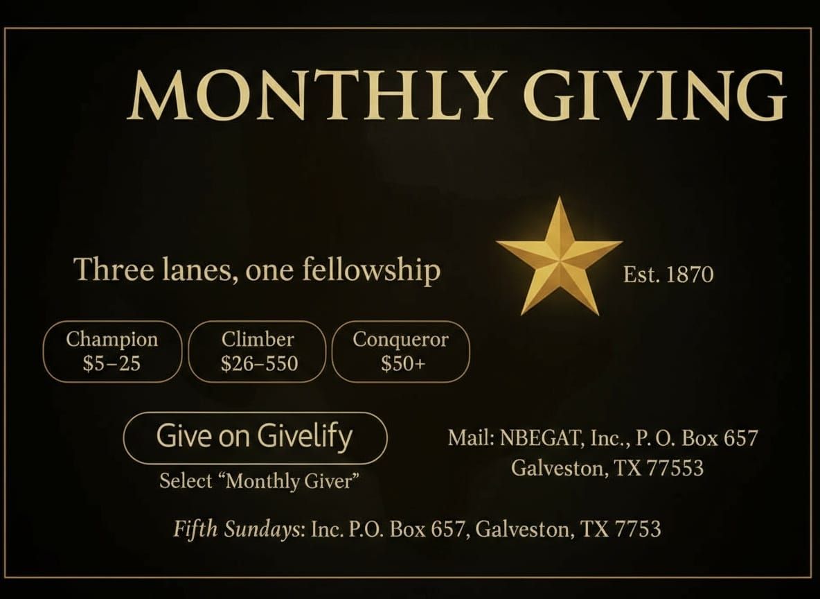 Monthly Giving