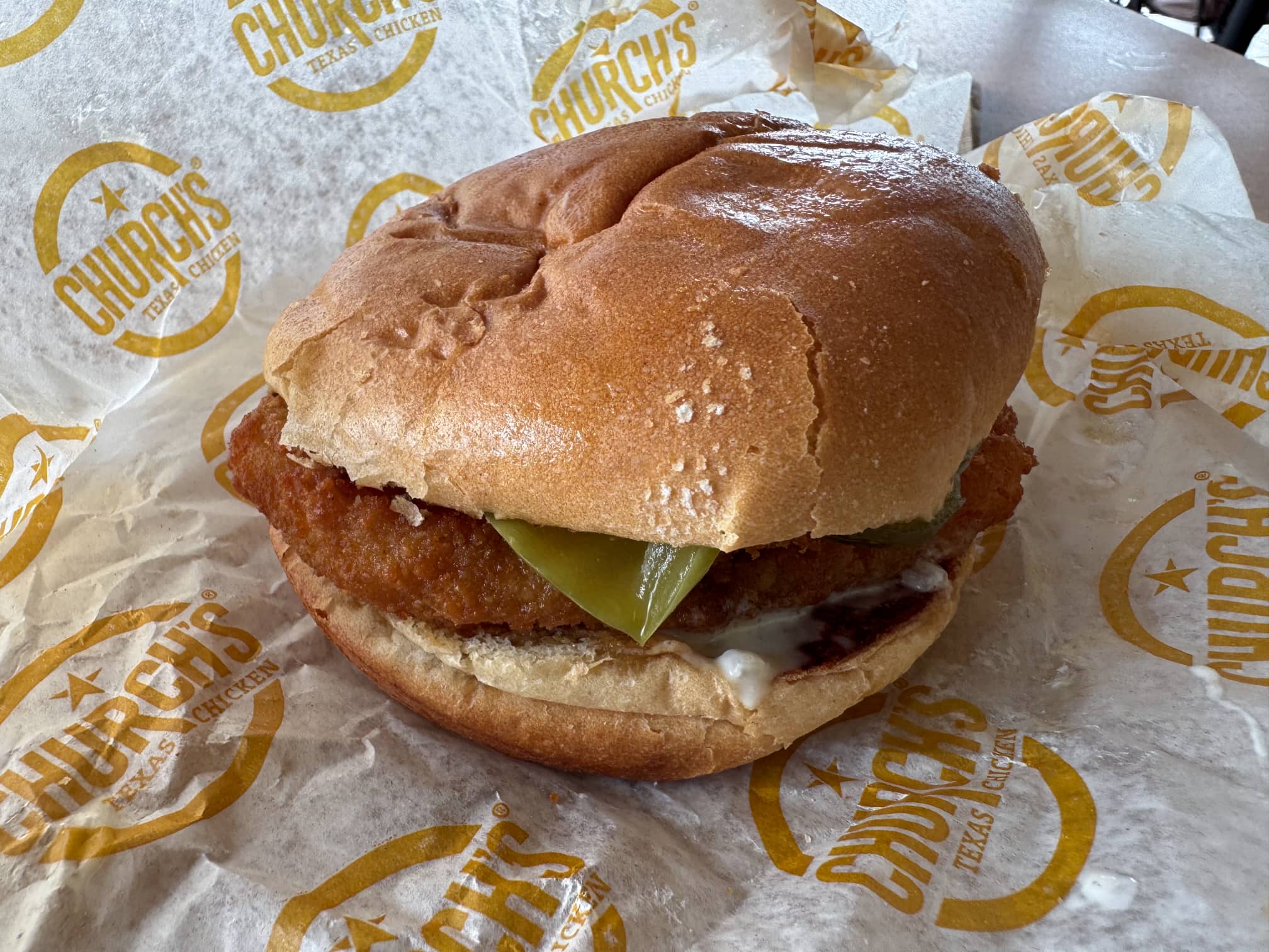 Church's Fish Sandwich