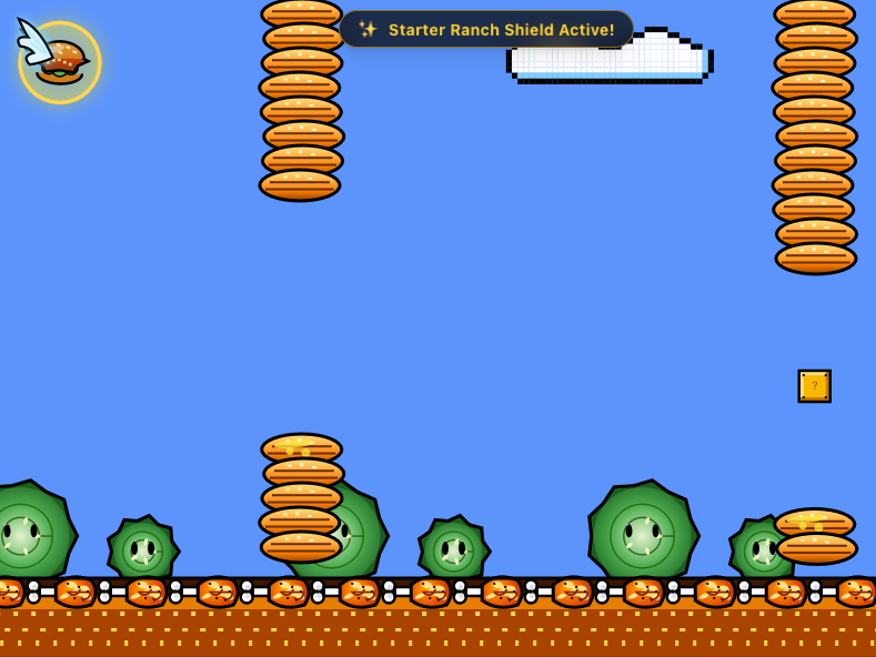 Clucking Fly! video game screen capture.
