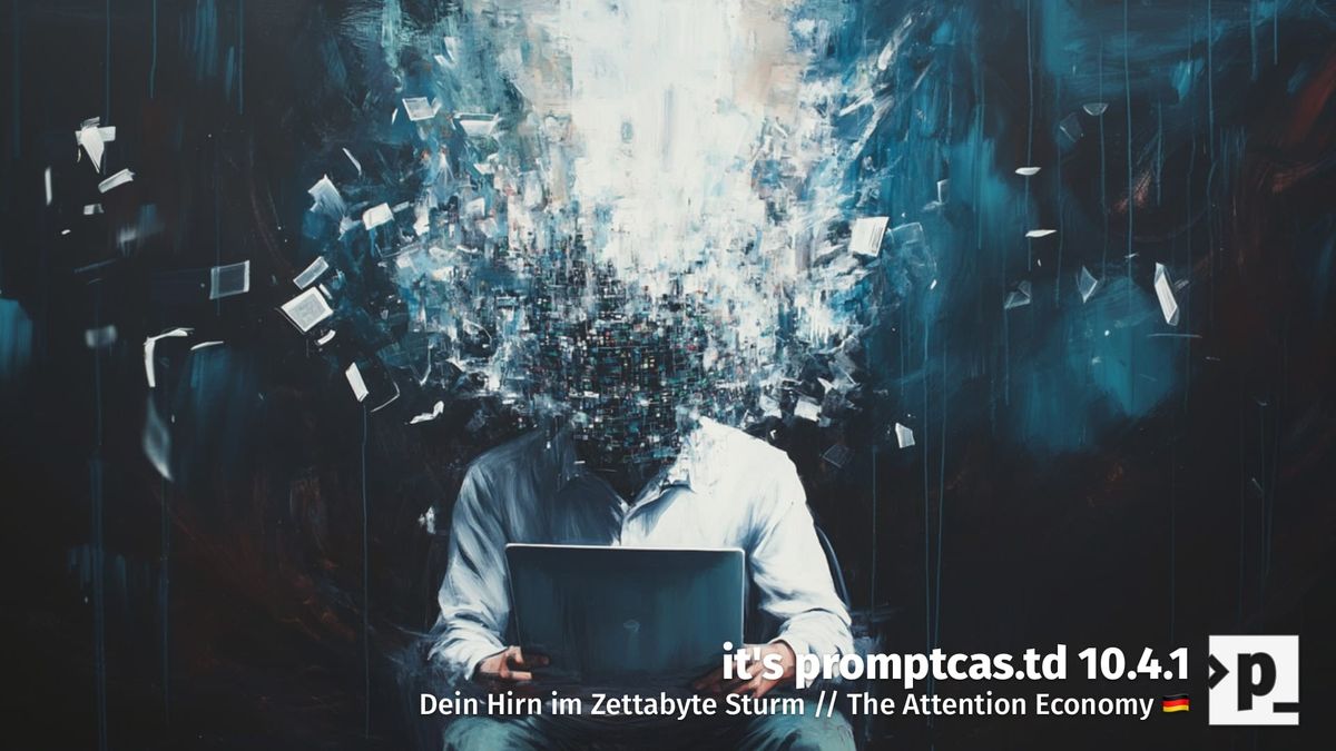 Dein Hirn im Zettabyte Sturm // The Attention Economy 🇩🇪