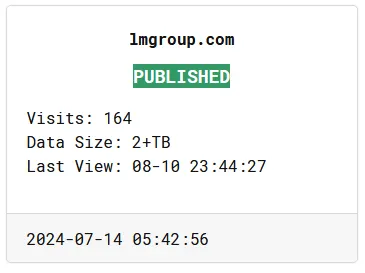 RansomHub Has Allegedly Published the Data Belonging to Lowe-Martin Group