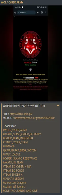 WOLF CYBER ARMY Defaced the Website of Koło Koło Society of Social Housing Sp. z o.o