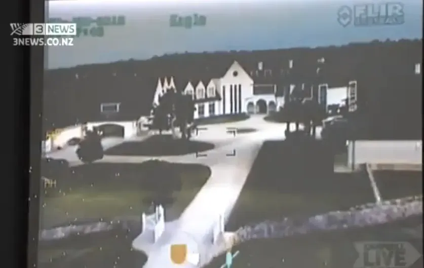 Kim Dotcom Police Raid Video