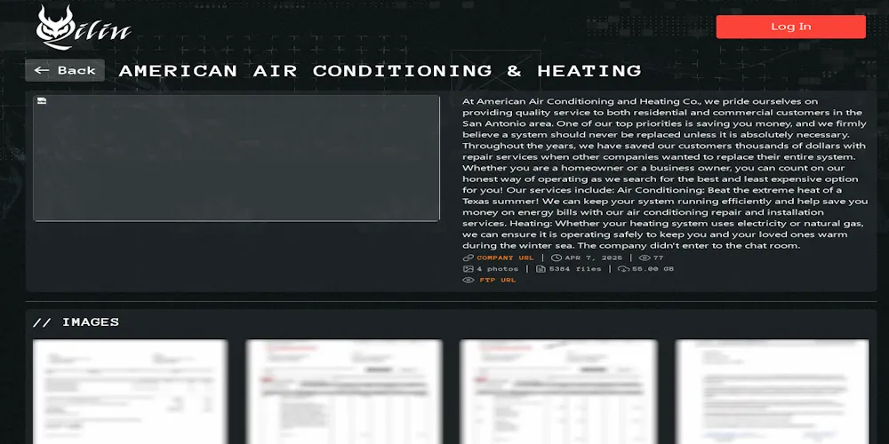 American Air Conditioning & Heating Company Targeted by Qilin Ransomware Group