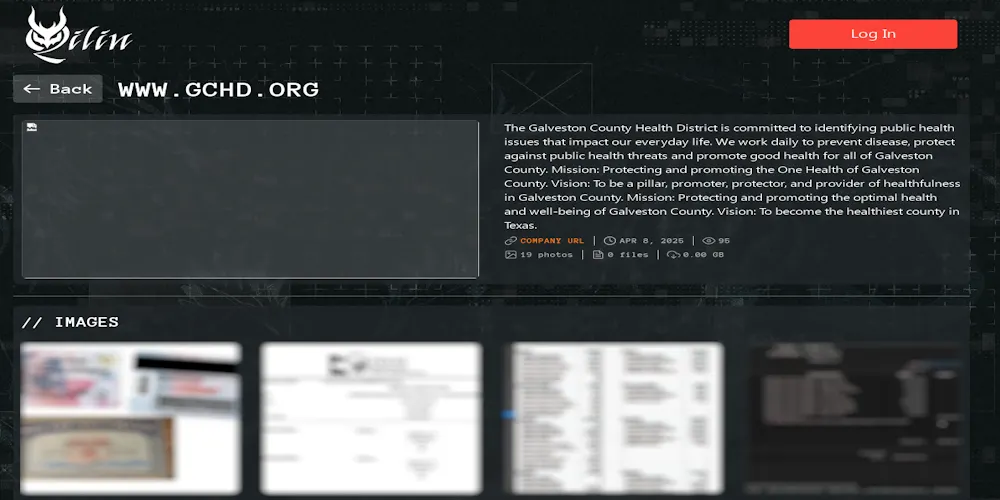 Galveston County Health District Targeted by Qilin Ransomware Group