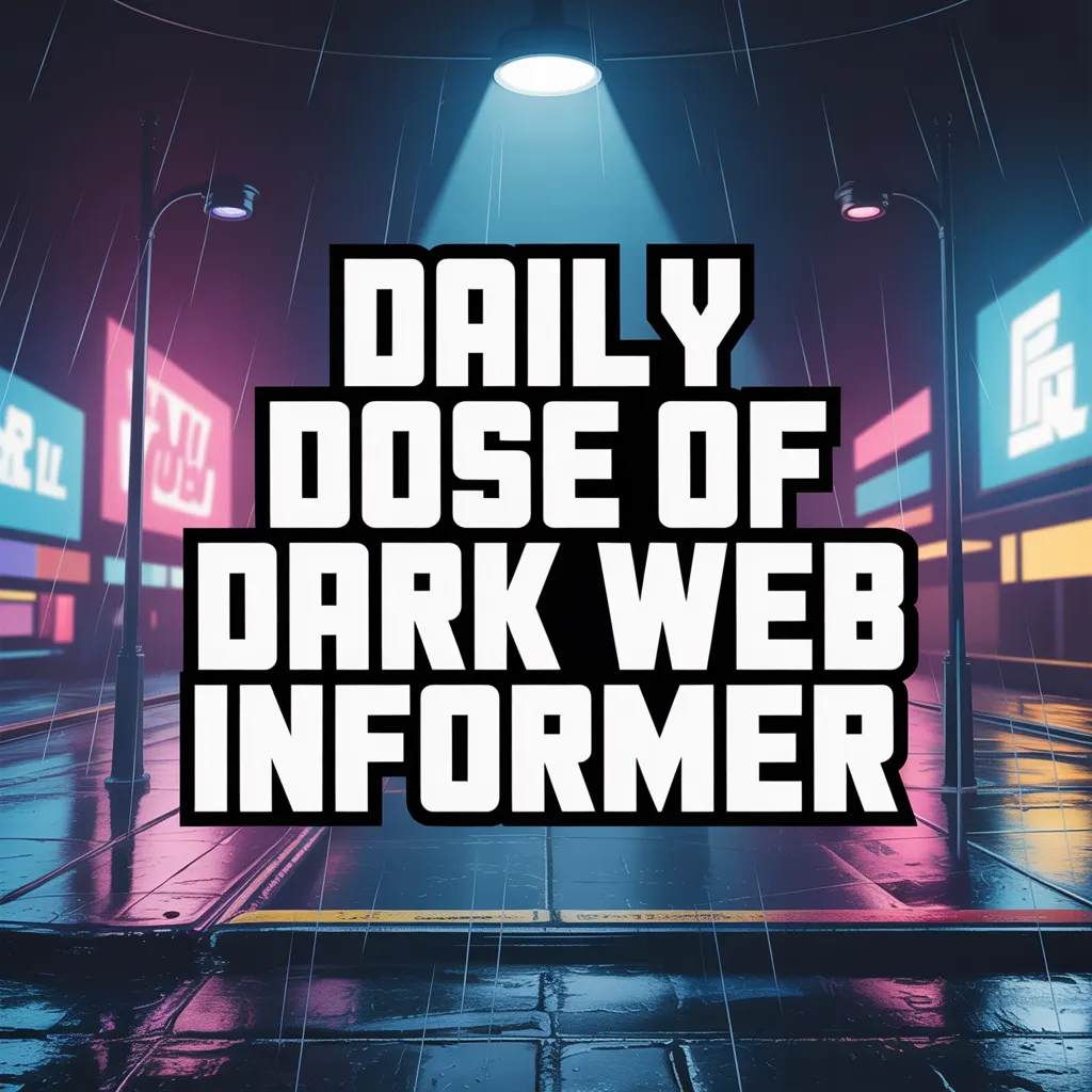 Daily Dose of Dark Web Informer - 6th of May 2025