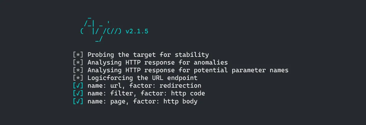 Arjun: HTTP Parameter Discovery Suite