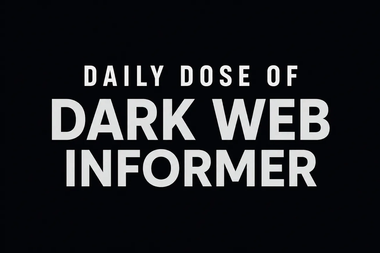 Daily Dose of Dark Web Informer - June 4th, 2026