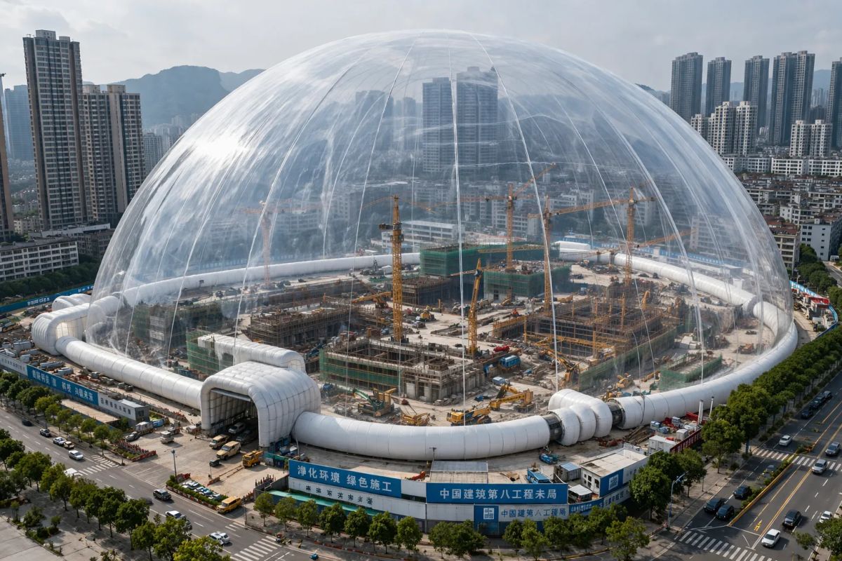 China encontró la manera de construir sin arruinarle la vida al barrio
