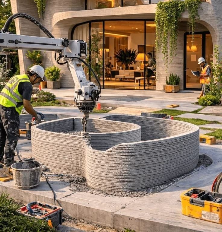 Casas impresas en 3D en Argentina: prometen estructuras listas en 48 horas
