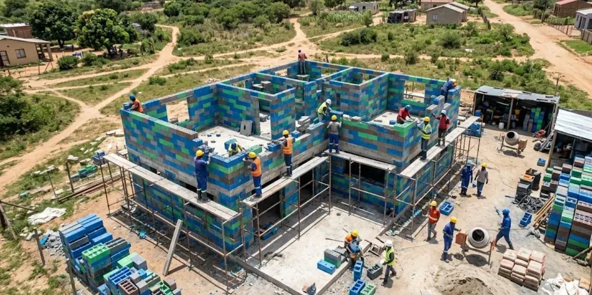 ¿Una casa en 5 días? El sistema tipo rompecabezas que desafía al ladrillo