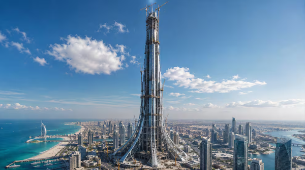 China levantó una megaestructura en solo 90 días y vuelve a desafiar al mundo de la construcción