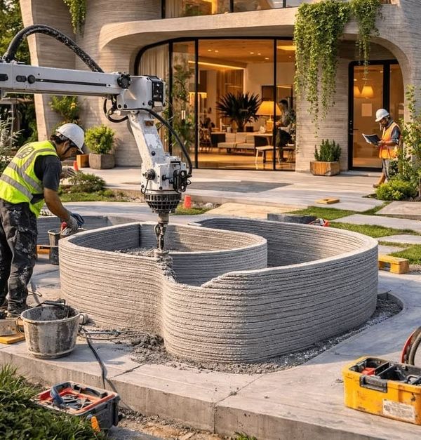 Casas impresas en 3D en Argentina: prometen estructuras listas en 48 horas