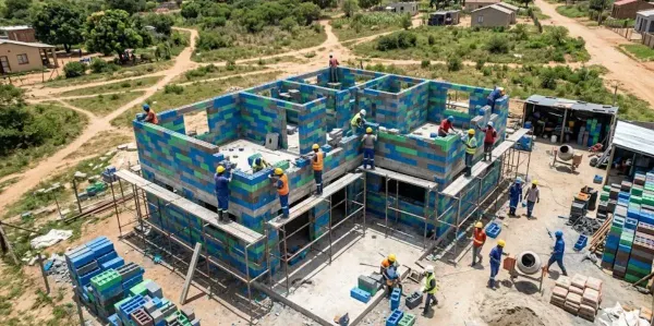 ¿Una casa en 5 días? El sistema tipo rompecabezas que desafía al ladrillo