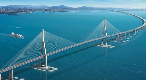 Infraestructura histórica: el puente que conectará dos ciudades separadas por el mar