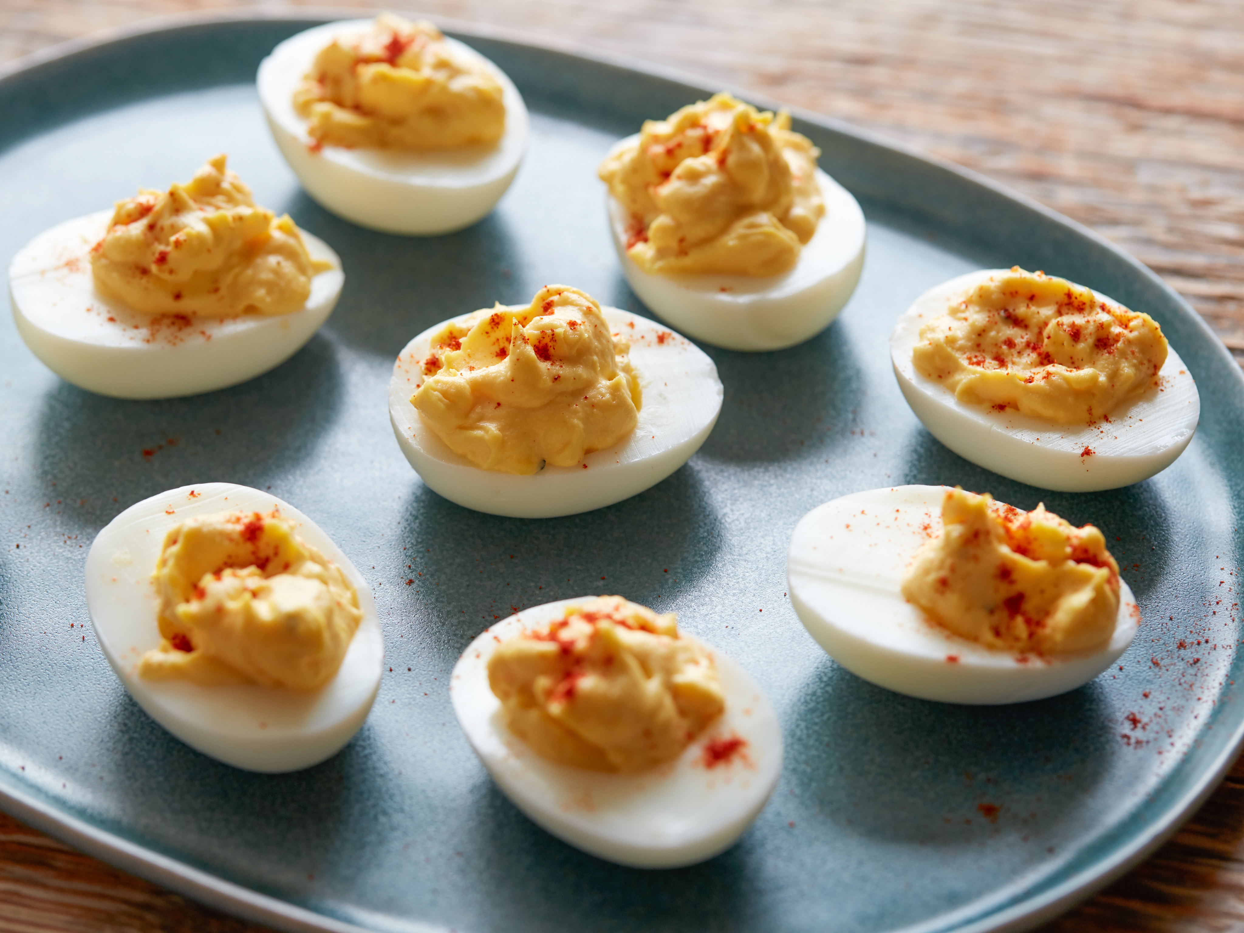 Delicious deviled eggs. (Not pictured: Emily Rogers.) (Credit: Food Network)