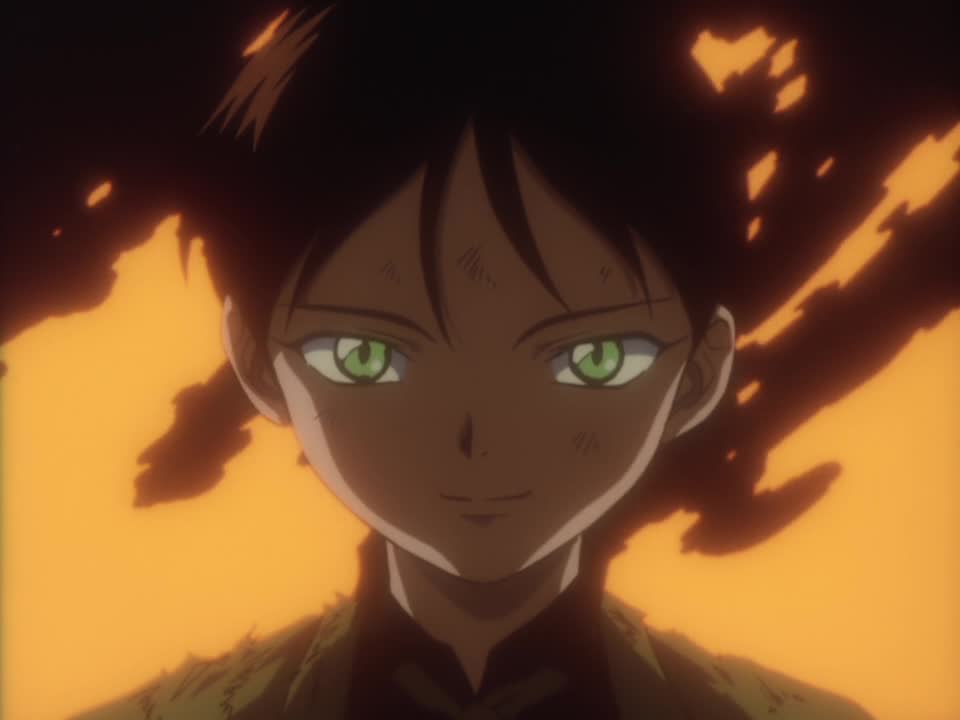 Yeah, baby, this evil child is coming for you! (Credit: TV Tokyo)