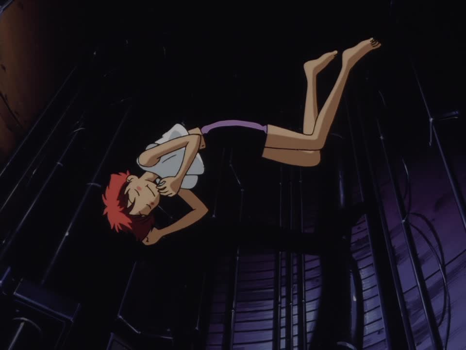 Ed has a yummy snack. (Credit: TV Tokyo)