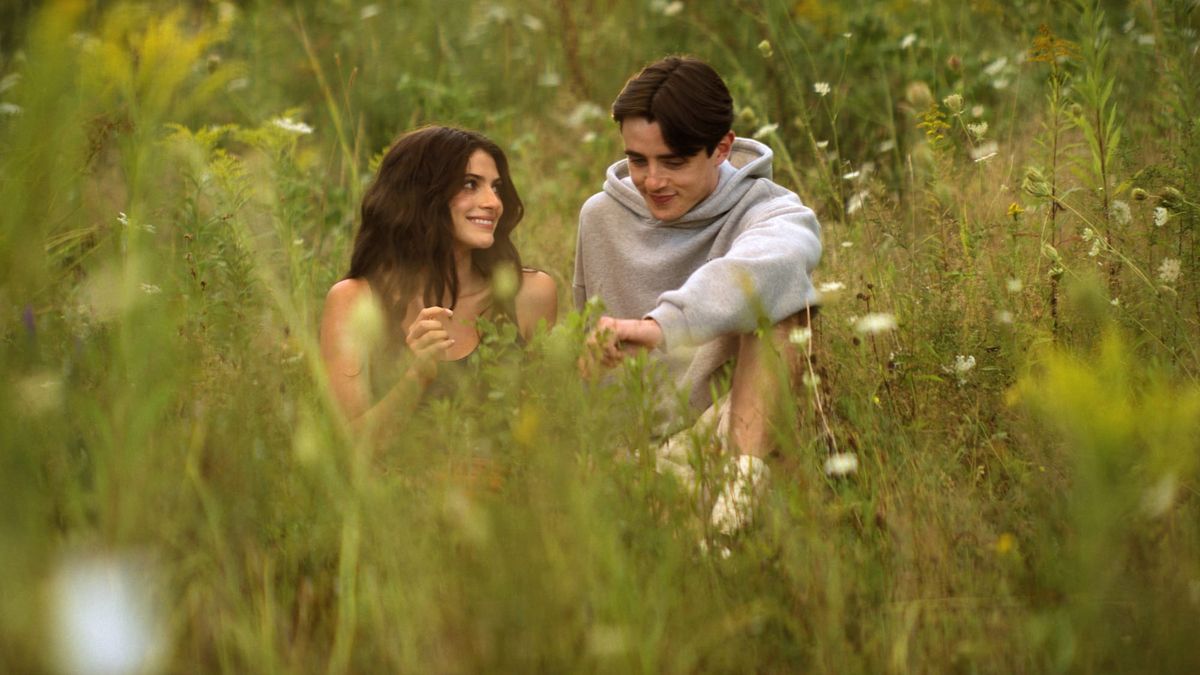 Annie and Rory -- two attractive brunette teenagers -- crouch among the weeds of Sterling Point.