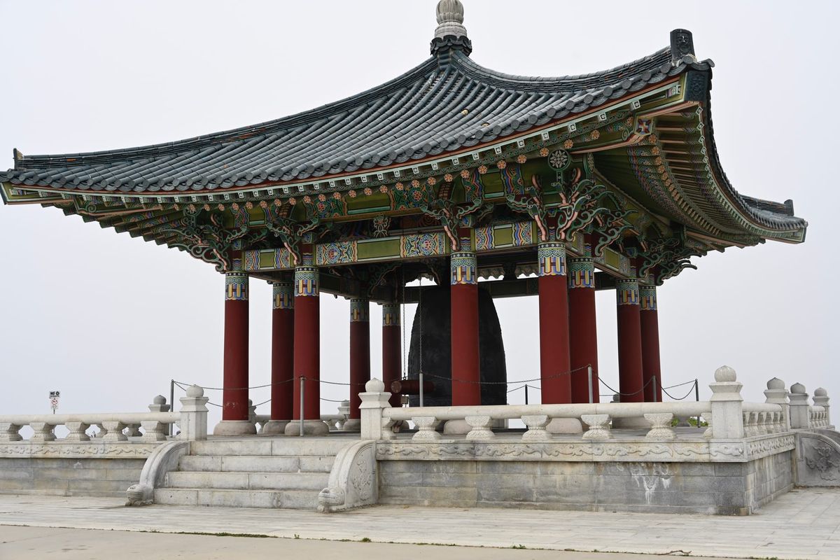 Visiting the Korean Bell of Friendship in San Pedro