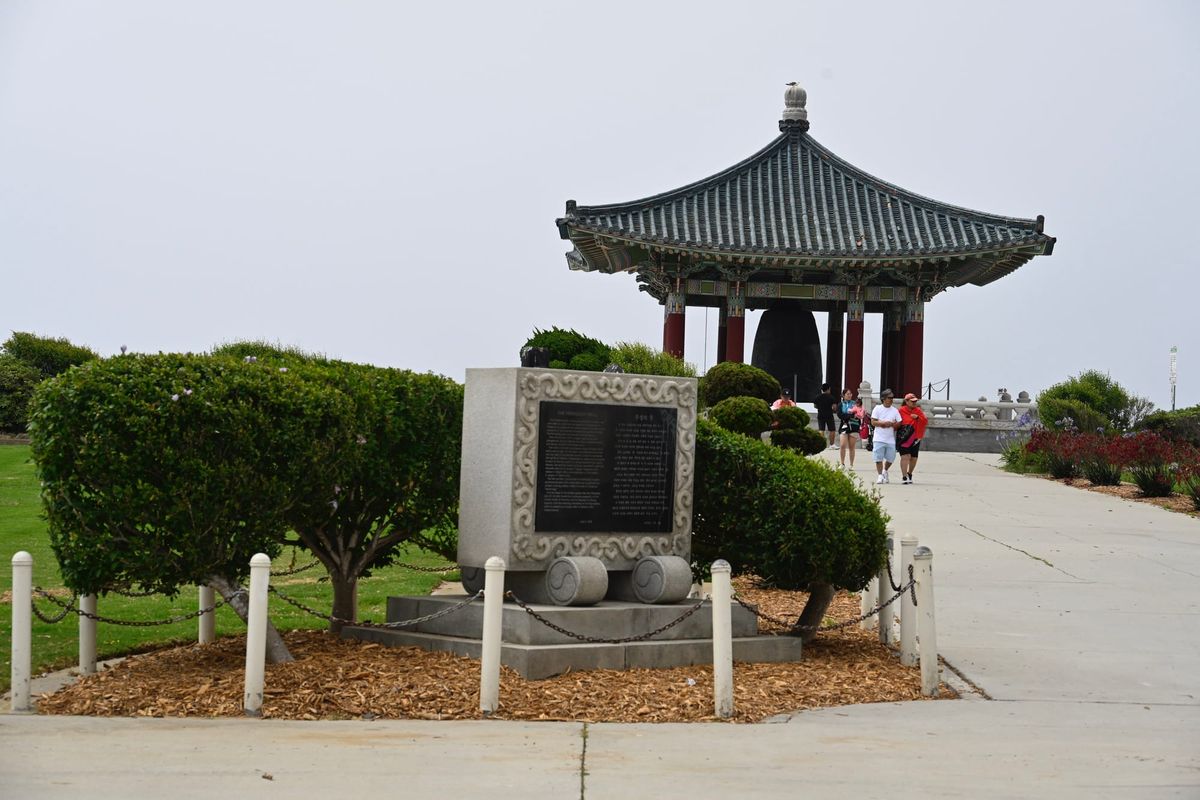 Exploring the Korean Bell of Friendship in San Pedro