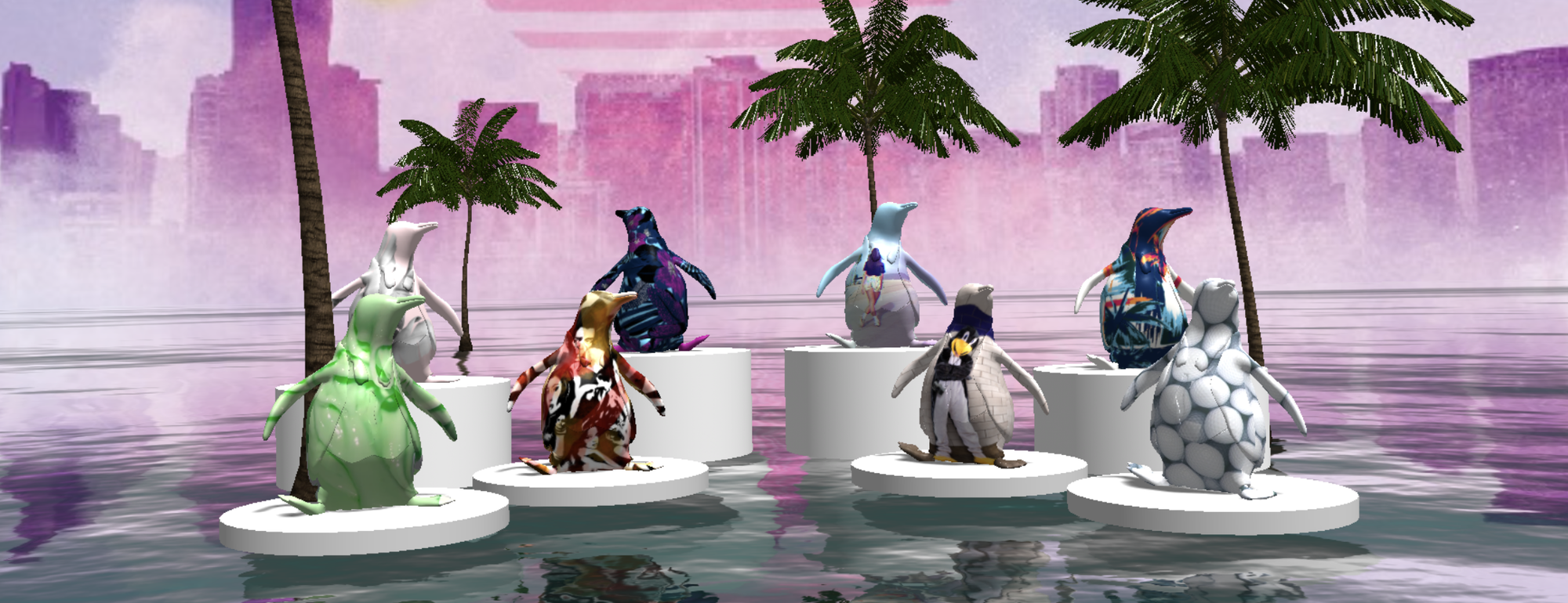 Original Penguin experiment with NFTs