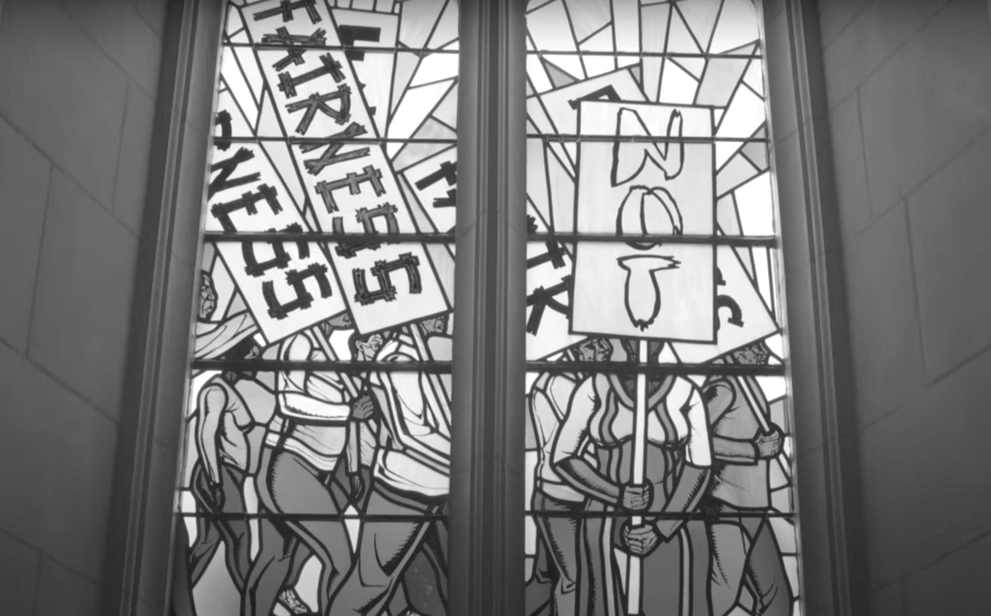 Redressing the past of glass