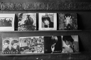 Listening to records in Mullae-dong, Seoul