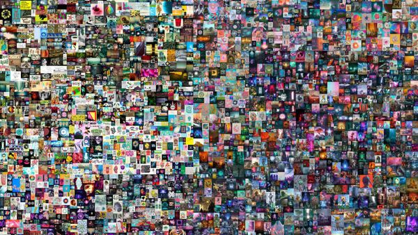 Crypto-creativity marketplace goes nuts indicating a shift in the theory of ownership