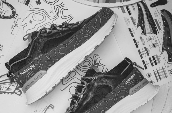 Surgeon helps Canada Goose reimagine their Glacier Trail shoe
