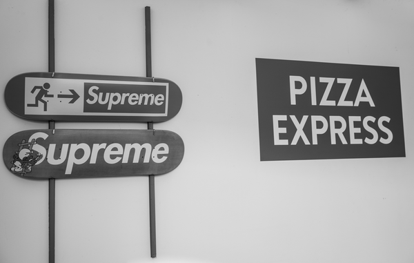 Supreme inside a PIZZA EXPRESS