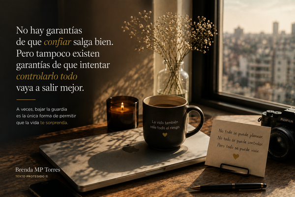 La vida también vale todo el riesgo