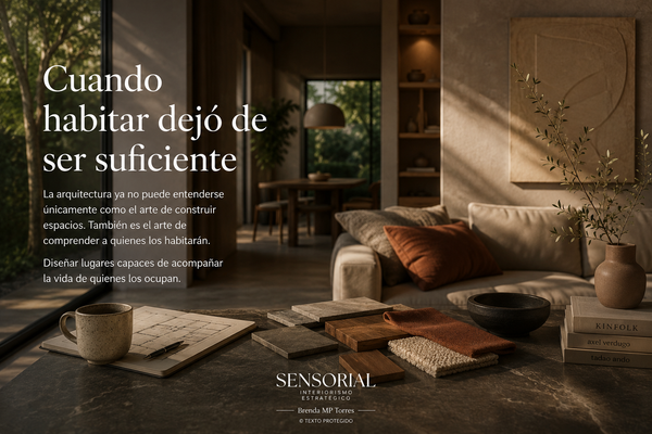 Cuando habitar dejó de ser suficiente