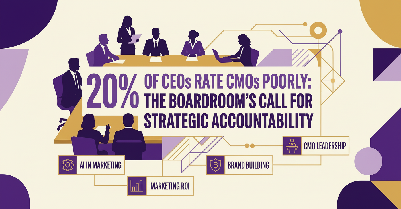 20% of CEOs Rate CMOs Poorly: The Boardroom’s Call