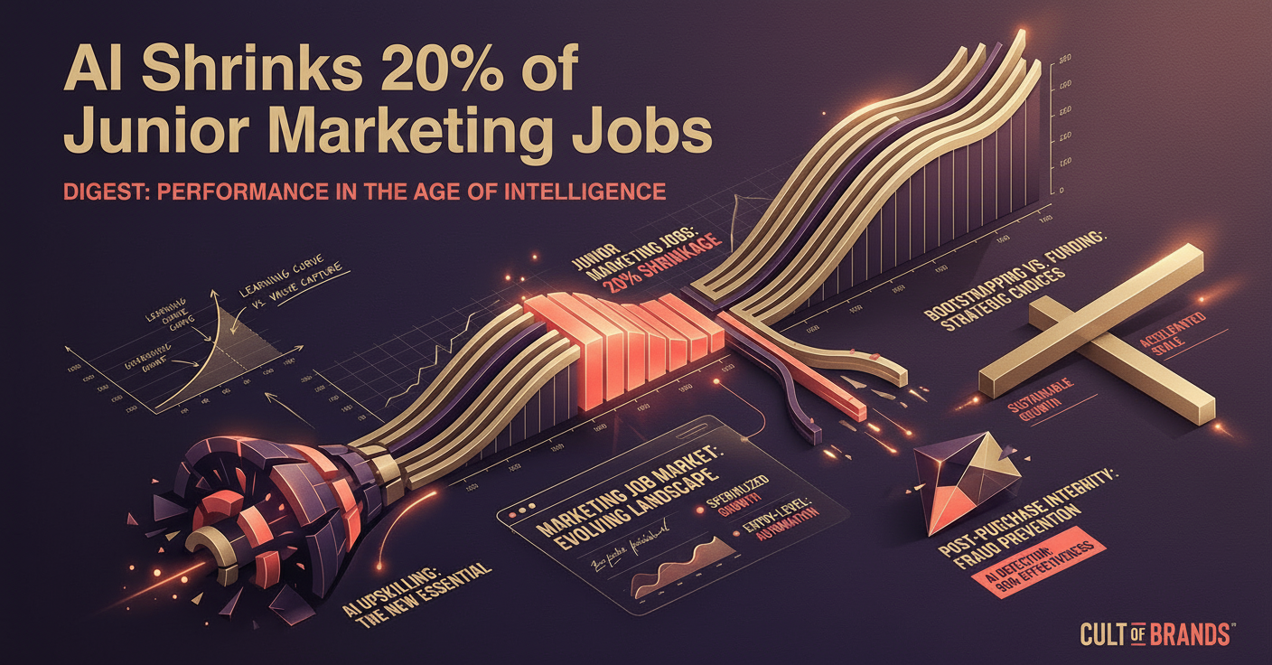 AI Shrinks 20% of Junior Marketing Jobs