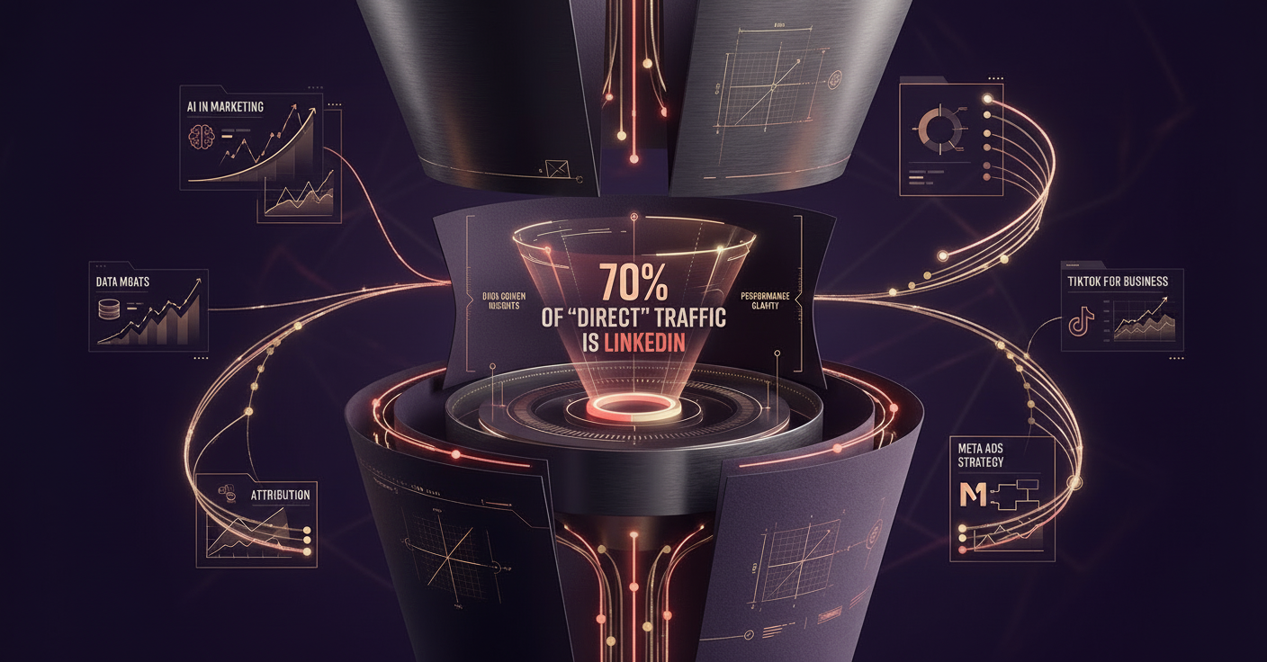 70% of 'Direct' Traffic is LinkedIn