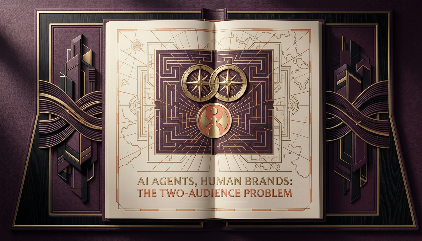 AI Agents, Human Brands: The Two-Audience Problem