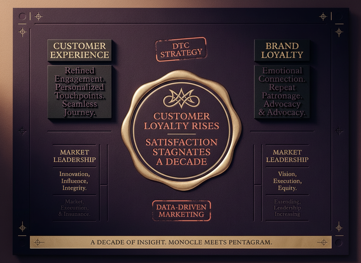 Customer Loyalty Rises While Satisfaction Stagnates A Decade